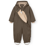 Mini A ture Tarmac Green Matwisti Fleece Lined Snowsuit. GRS
