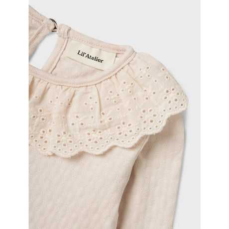 Lil'Atelier Silver Peony Nmfkira Ls Slim Top Lil