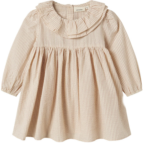 Lil'Atelier Turtledove Nmflucia Ls Kjole Lil