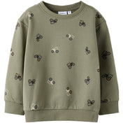 Name It Dusty Olive Nmmnivano Ls Nreg Swe Bru