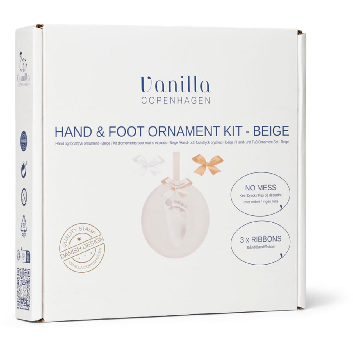 Vanilla COPENHAGEN Beige Hand & Foot Clay Kit