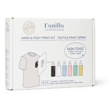 Vanilla COPENHAGEN Multi Stof Paint Spray Hand & Foot Print Kit