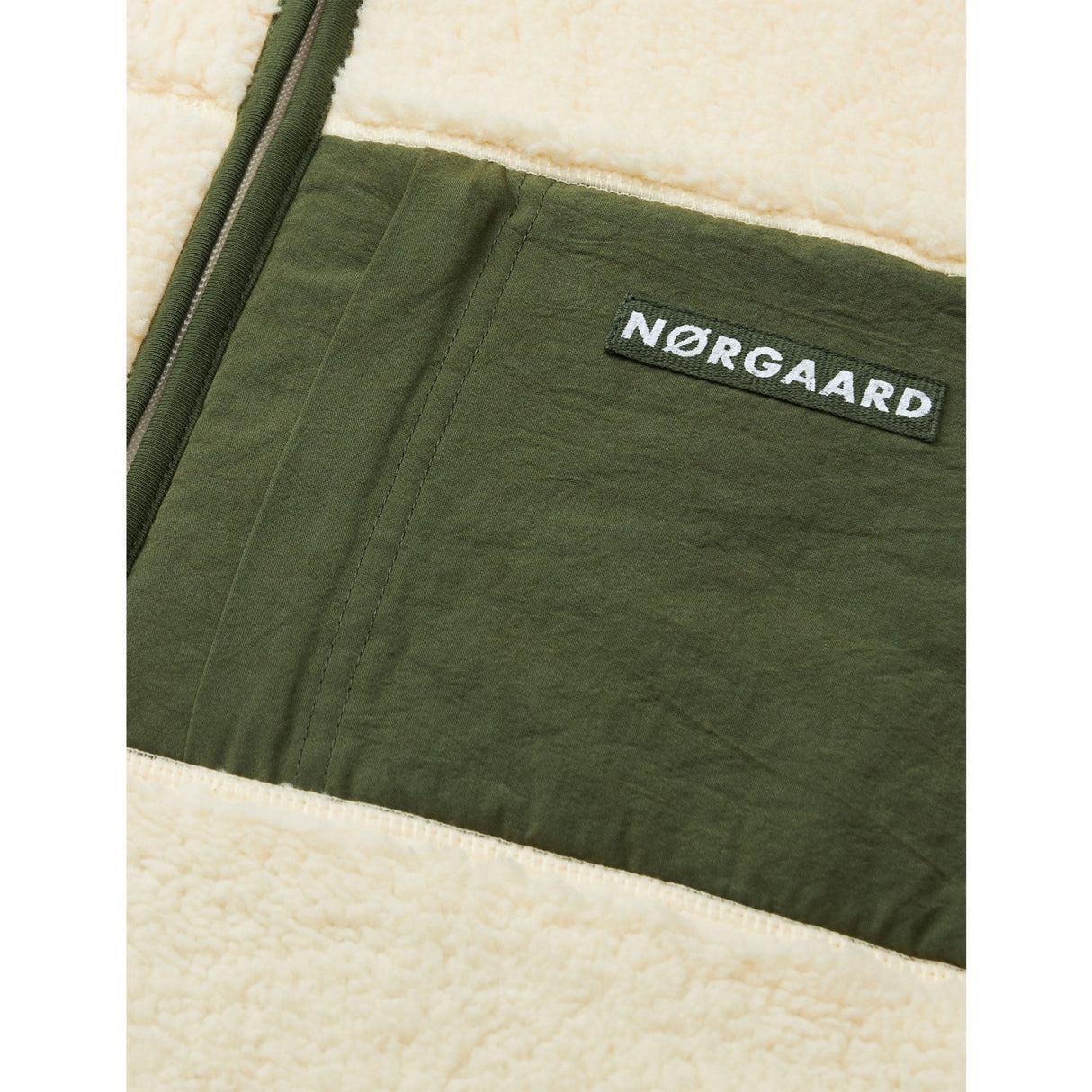 Mads Nørgaard Vanilla Custard Bamse Fleece Jeffo Jakke