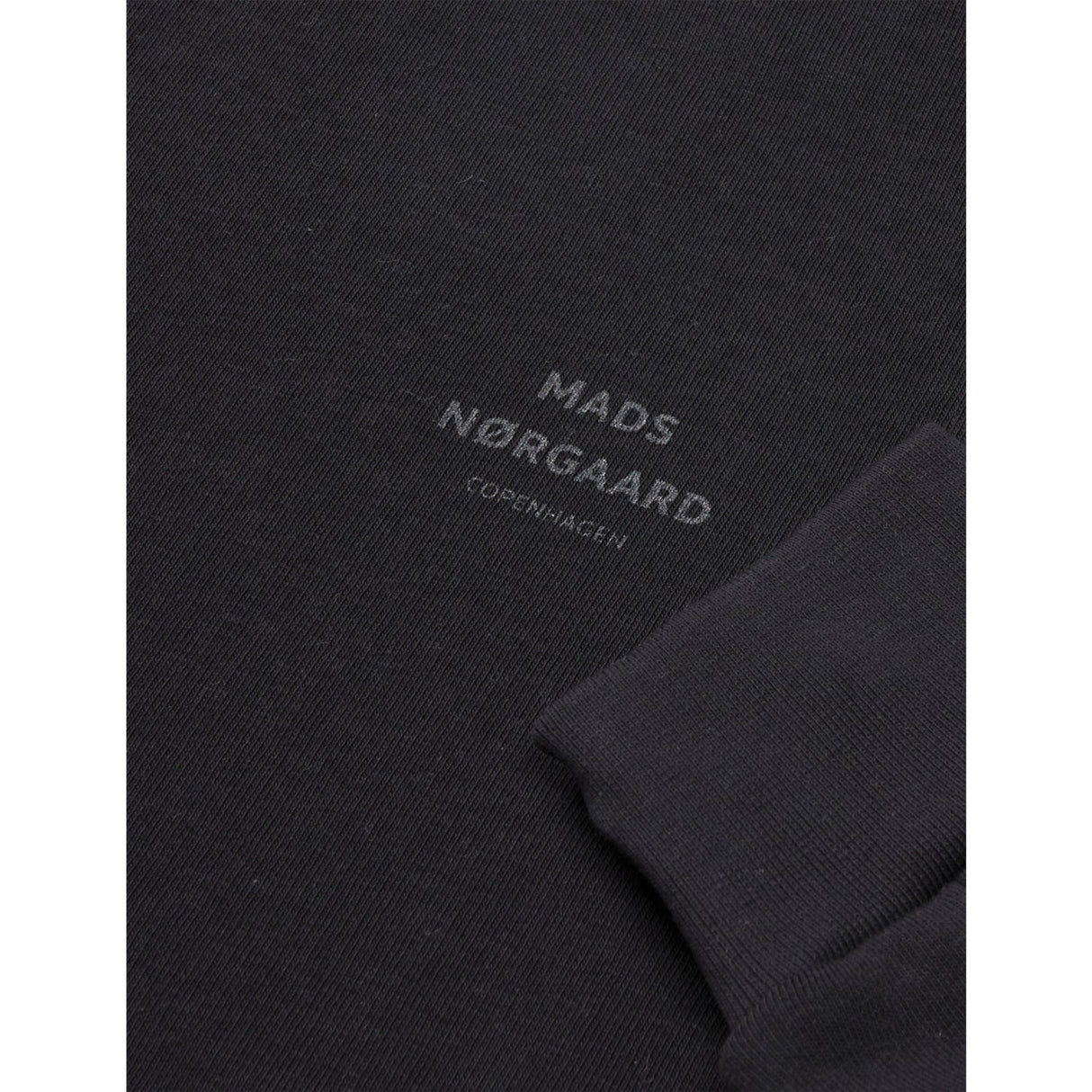 Mads Nørgaard Jet Black Mix Sweat Sonar Sweatshirt