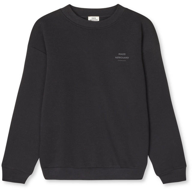 Mads Nørgaard Jet Black Mix Sweat Sonar Sweatshirt