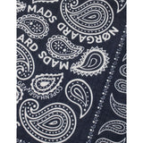 Mads Nørgaard Parisian Night Soft Bomuld Paisley Tørklæde Solid