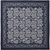 Mads Nørgaard Parisian Night Soft Bomuld Paisley Tørklæde Solid