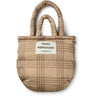 Mads Nørgaard Cornstalk/Cocoa Brown Light Ripstop Pude Aop Taske