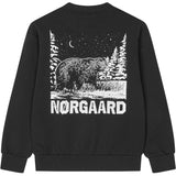 Mads Nørgaard Jet Black Mix Sweat Sonar Sweatshirt