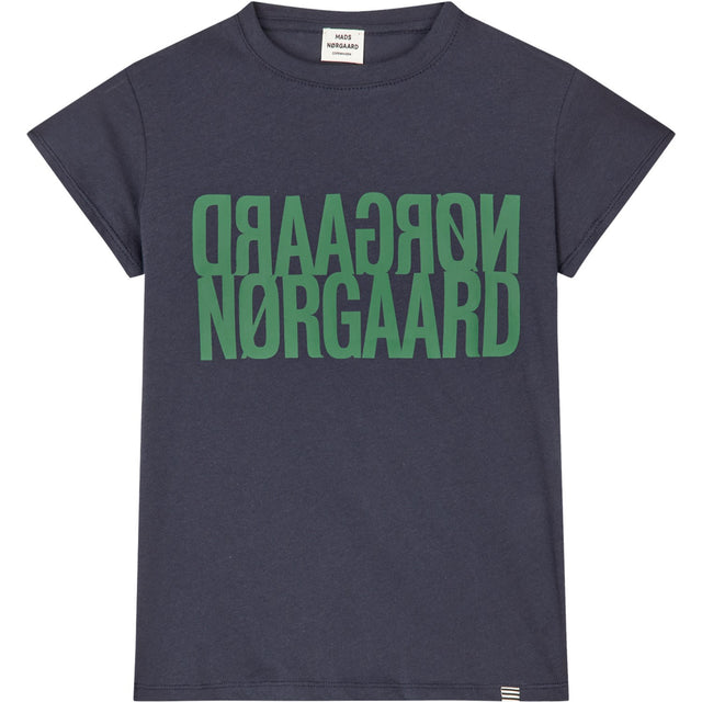 Mads Nørgaard Parisian Night Single Bomuld Tuvina Logo T-shirt