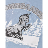 Mads Nørgaard Faded Denim Single Bomuld Tuvina T-shirt