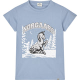 Mads Nørgaard Faded Denim Single Bomuld Tuvina T-shirt
