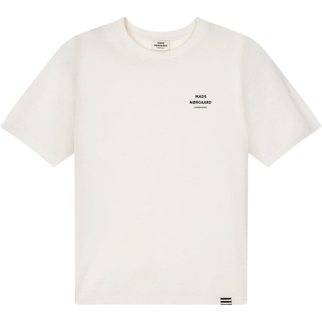 Mads Nørgaard Snow White Printed Logo Thorlino T-shirt