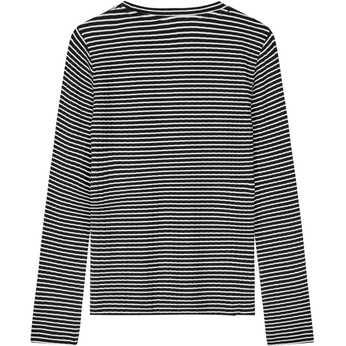 Mads Nørgaard Black/Vanilla Ice 5X5 Stripe Talika Bluse