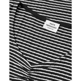 Mads Nørgaard Black/Vanilla Ice 5X5 Stripe Tikina Kjole