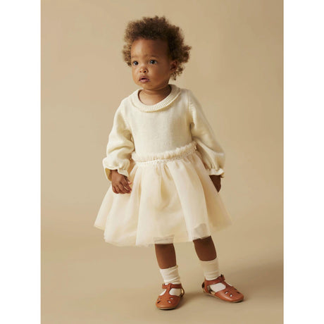 Lil'Atelier Pistachio Shell Nbfsarina Ls Strik Body Kjole Lil