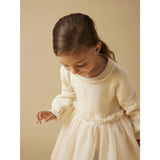 Lil'Atelier Pistachio Shell Nmfsarina Ls Strik Kjole Lil