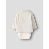 Lil'Atelier Turtledove Sepia Tint Nbmfelixo Ls Body Skjorte Lil