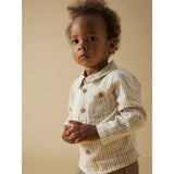 Lil'Atelier Turtledove Sepia Tint Nbmfelixo Ls Body Skjorte Lil