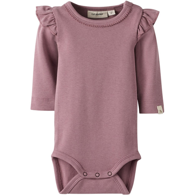 Lil'Atelier Nostalgia Rose Nbflayo Sev Ls Slim Body Solid Lil