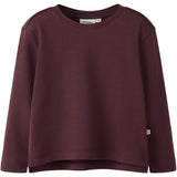 Lil'Atelier Catawba Grape Nmflimia Ls Loose Top Solid Lil