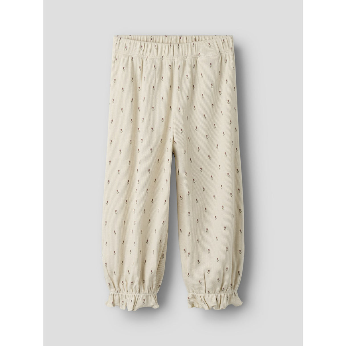 Lil'Atelier Turtledove Floral Nmfgago Rua Loose Night Sæt Lil