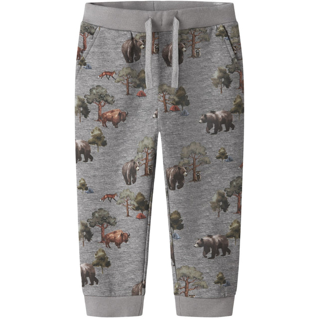 Name It Grey Melange Nmmolin Nreg Sweat Bukser Bru Box