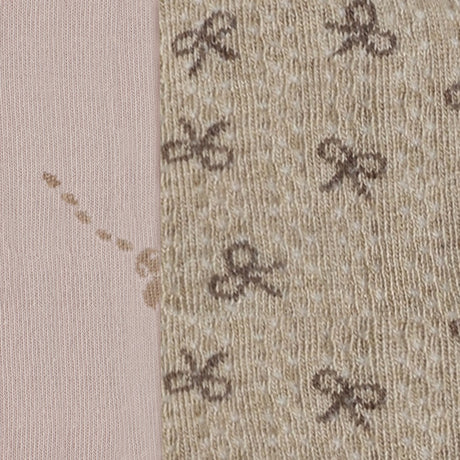 Minymo Shell Strømpebukser W. Pattern (2-Pack)