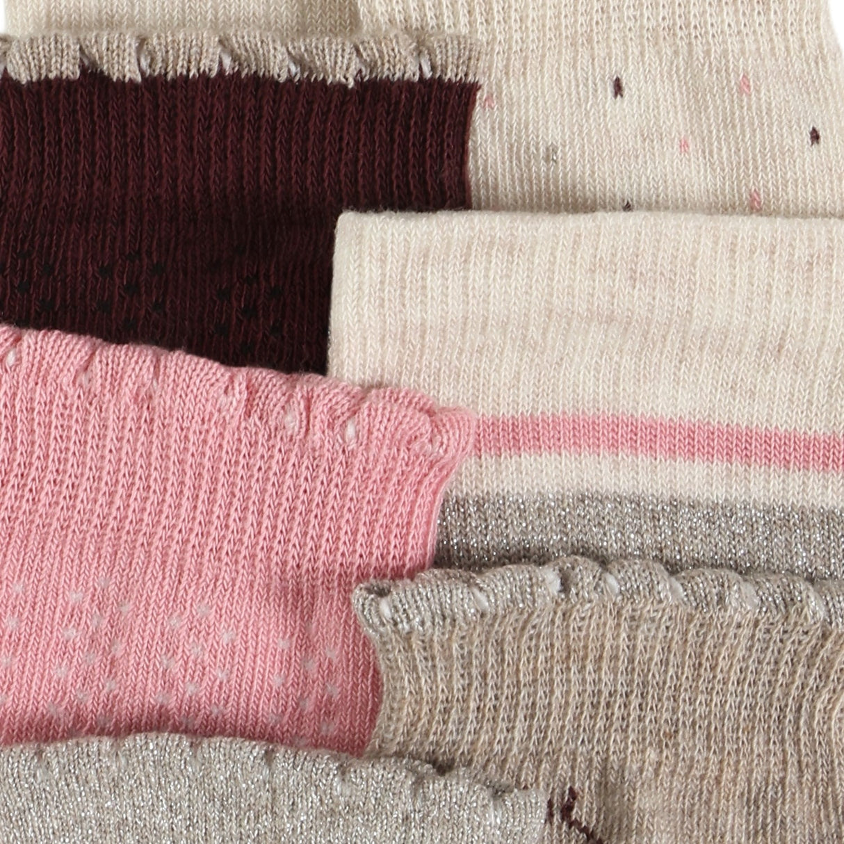 Minymo Wild Rose Strømper W.Pattern (7-Pack )