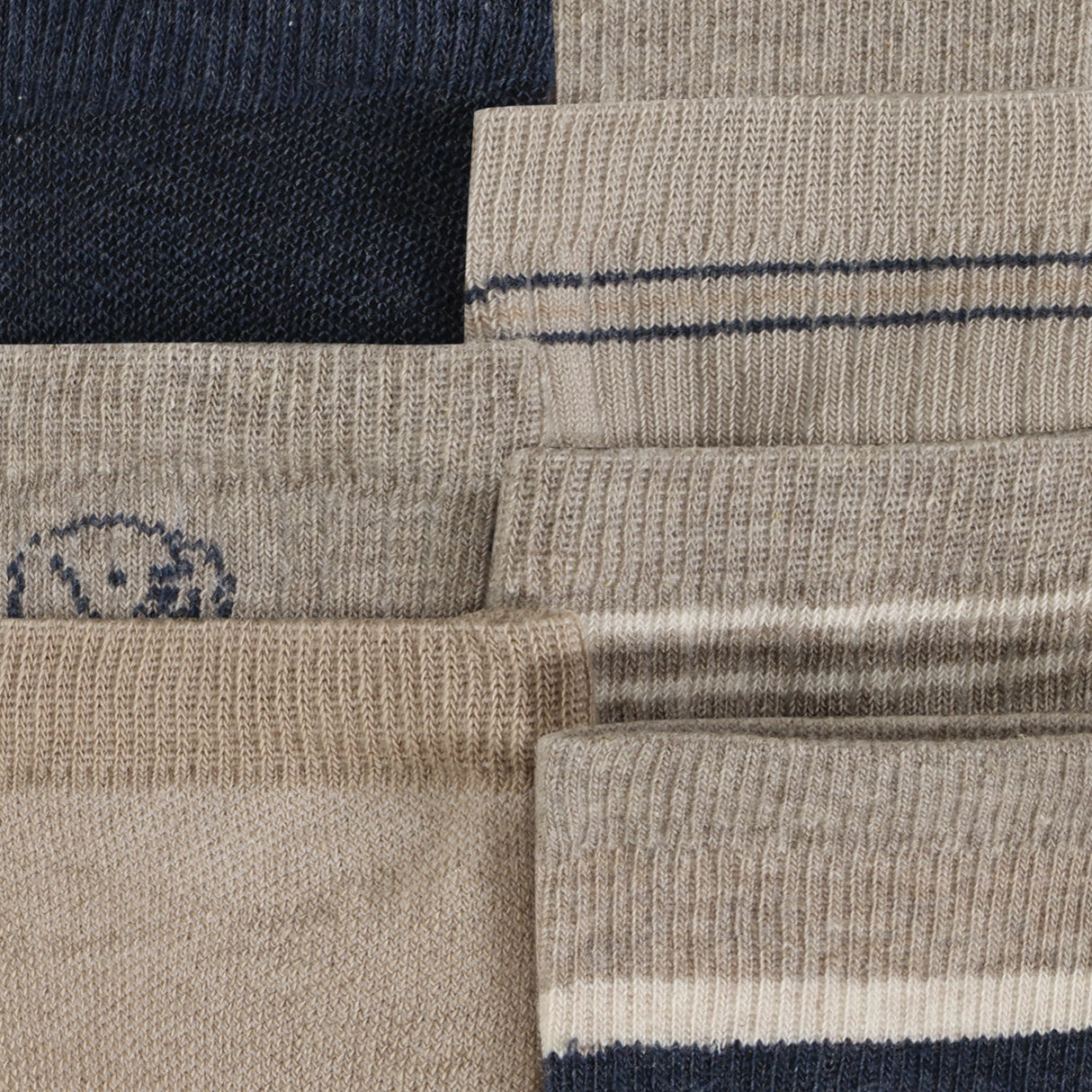 Minymo Blue Nights Strømper W.Pattern (7-Pack )