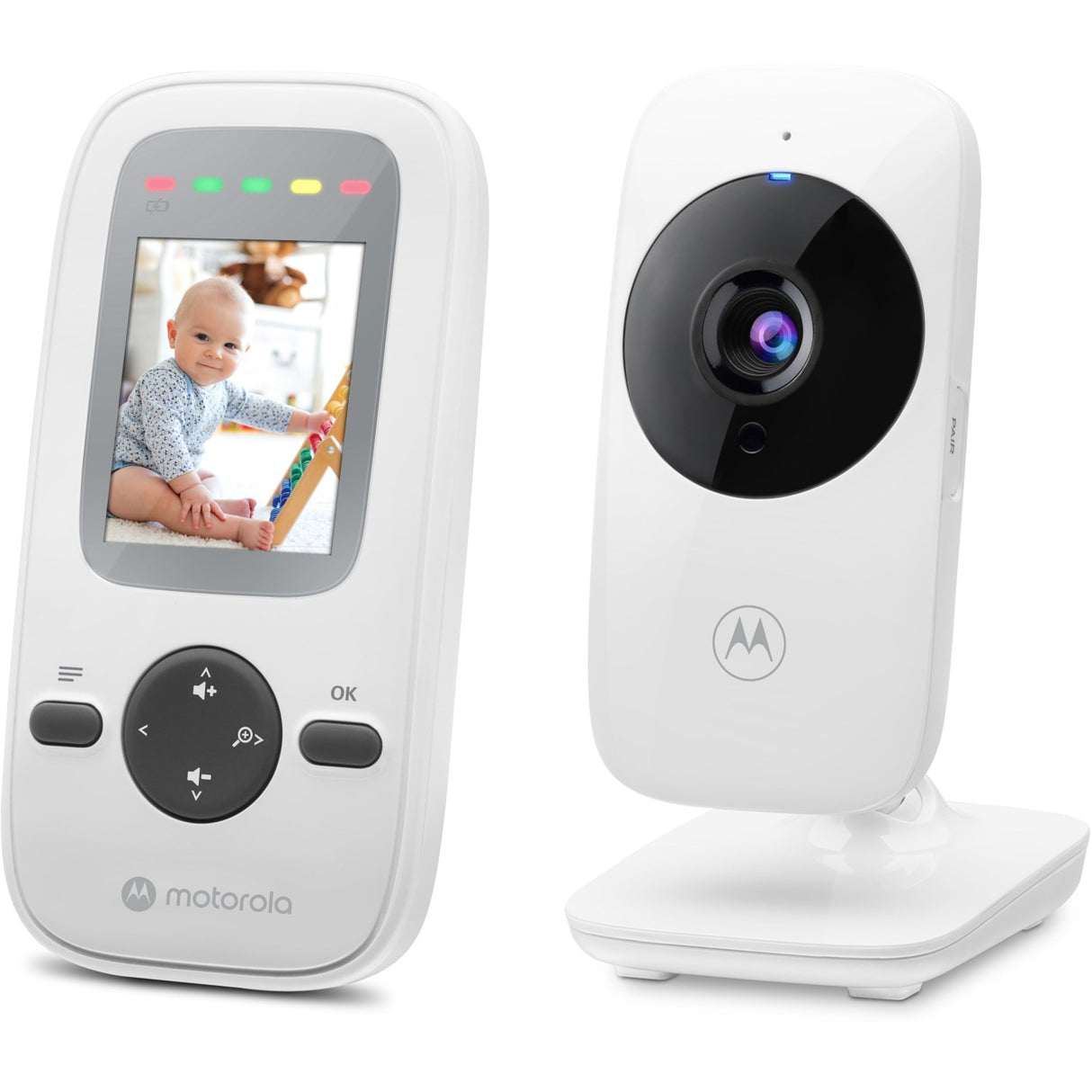 Motorola Babyalarm med Kamera - Hvid - VM481 2" WHT