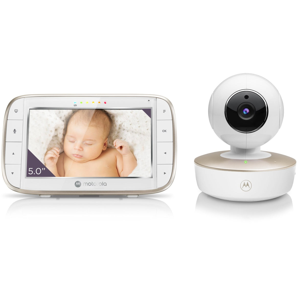 Motorola Babyalarm med Kamera - Hvid - VM855 Connect