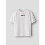 Name It Cloud Dancer Nkfregitze Ss Nreg Top