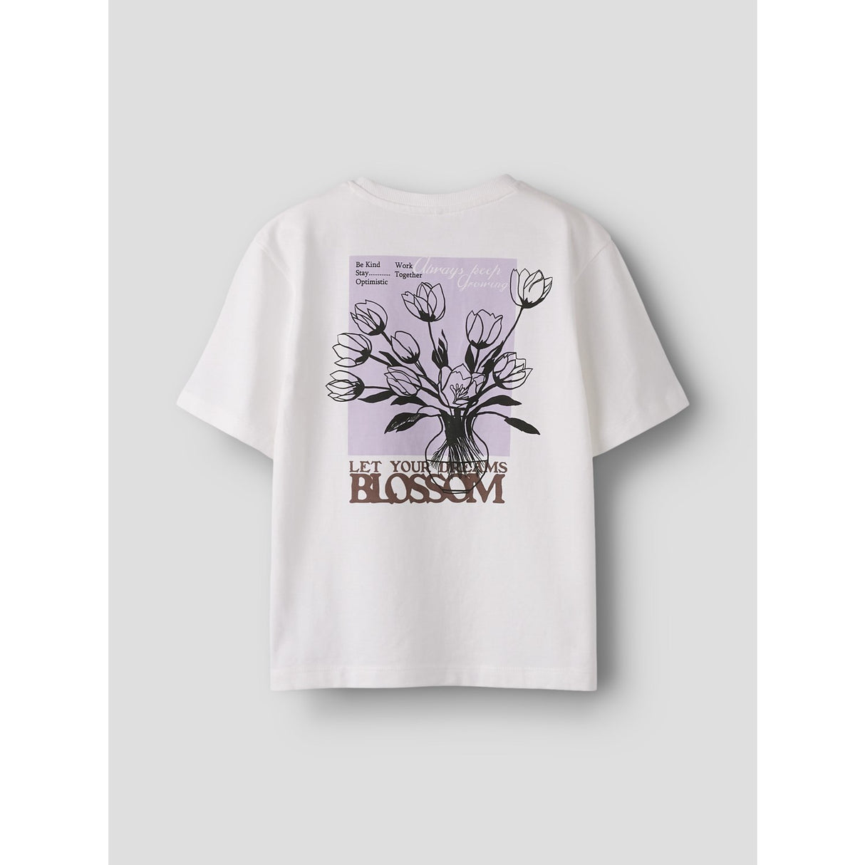 Name It Cloud Dancer Nkfregitze Ss Nreg Top