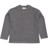 COPENHAGEN COLORS Grey Mel Modal Rib Ls Bluse W. Drop Shoulder
