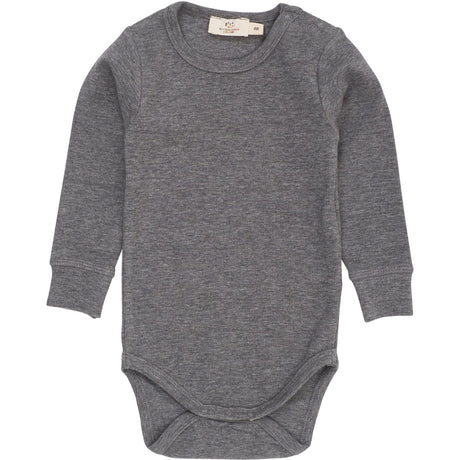 COPENHAGEN COLORS Grey Mel. Modal Rib Ls Body