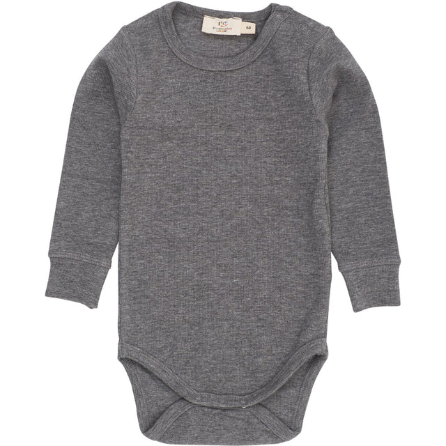 COPENHAGEN COLORS Grey Mel. Modal Rib Ls Body