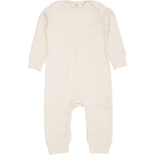 COPENHAGEN COLORS Cream Modal Full Body Romper