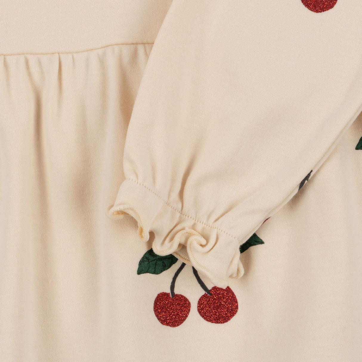 Konges Sløjd Ma Grande Cerise Glitter Malli Glitter Kjole GOTS