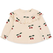 Konges Sløjd Ma Grande Cerise Glitter Malli Glitter Bluse GOTS