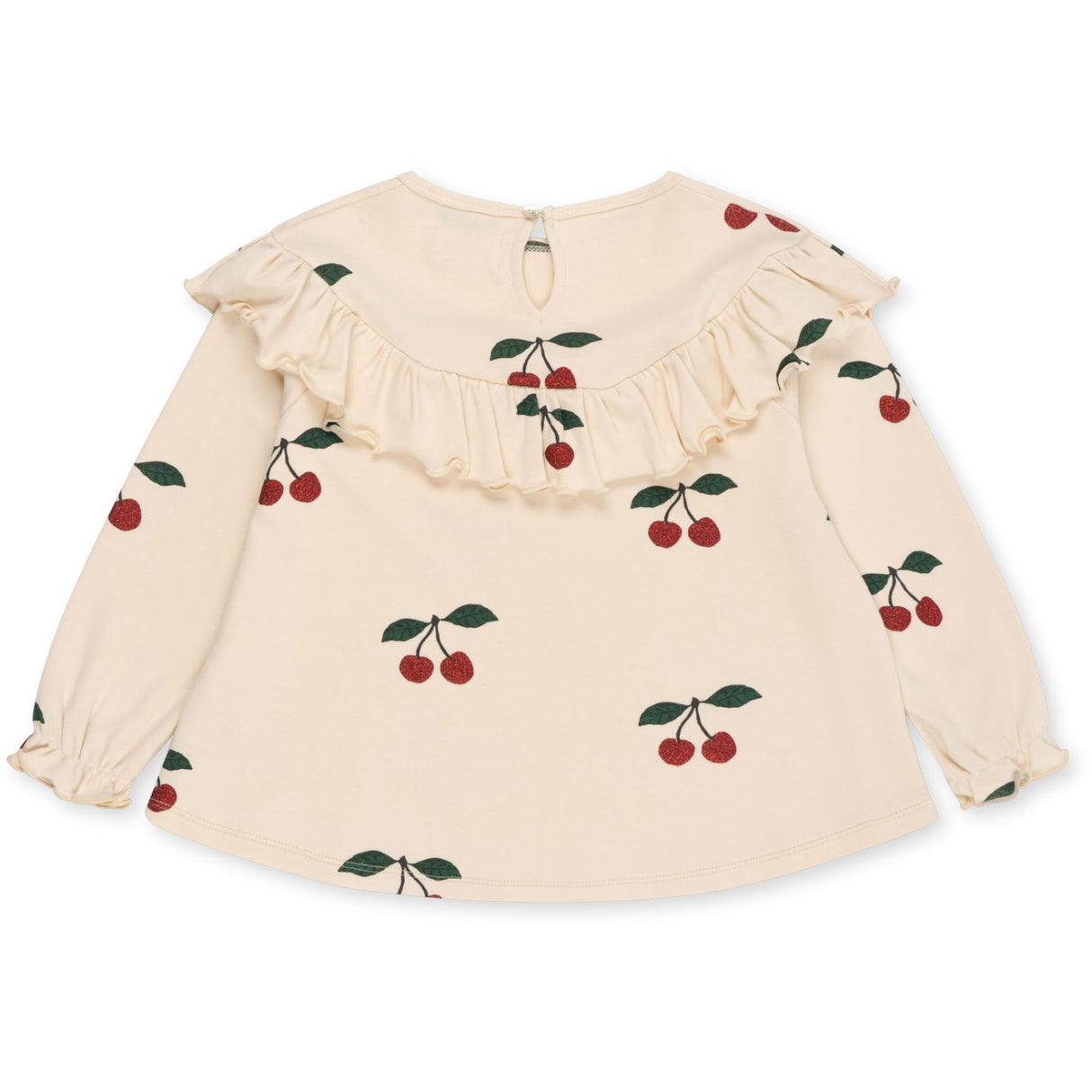 Konges Sløjd Ma Grande Cerise Glitter Malli Glitter Bluse GOTS