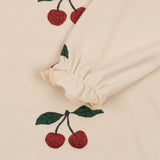 Konges Sløjd Ma Grande Cerise Glitter Malli Glitter Bluse GOTS