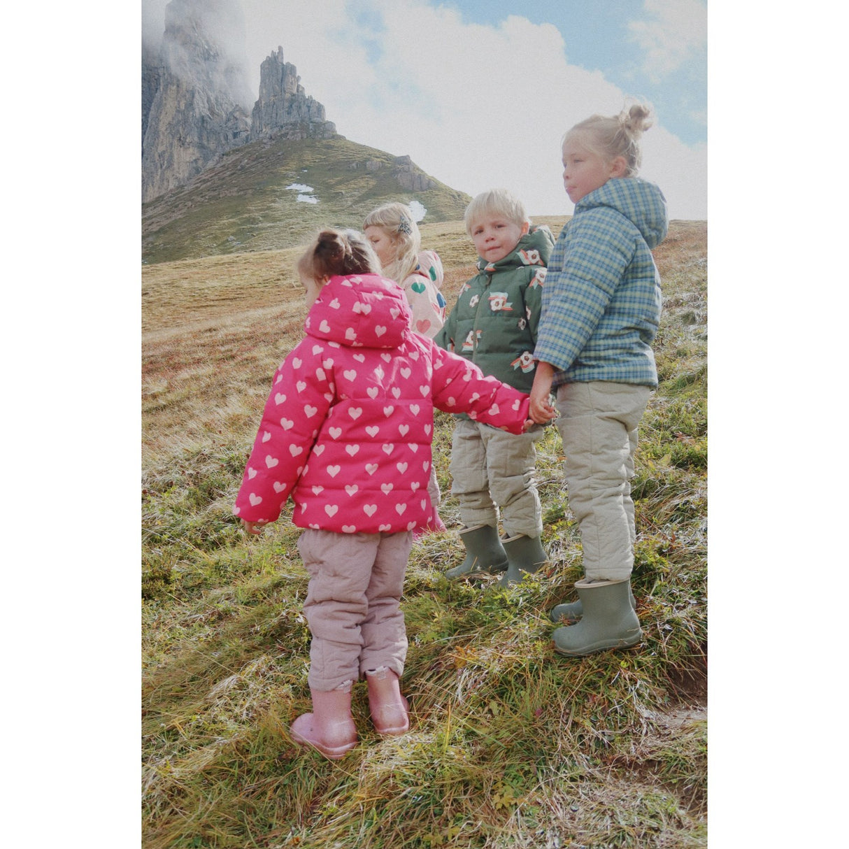 Konges Sløjd Laurel Blue Check Nuka Deux Jakke Grs