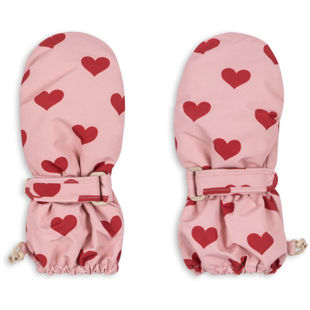 Konges Sløjd Amour Pink Nohr Snow Vanter Print