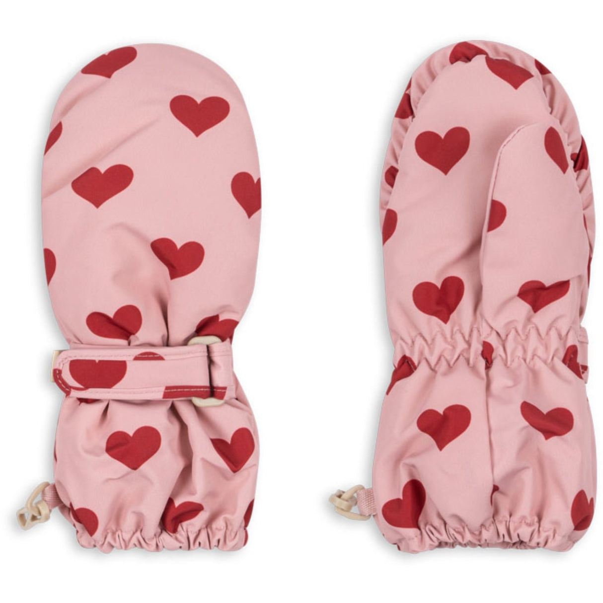 Konges Sløjd Amour Pink Nohr Snow Vanter Print