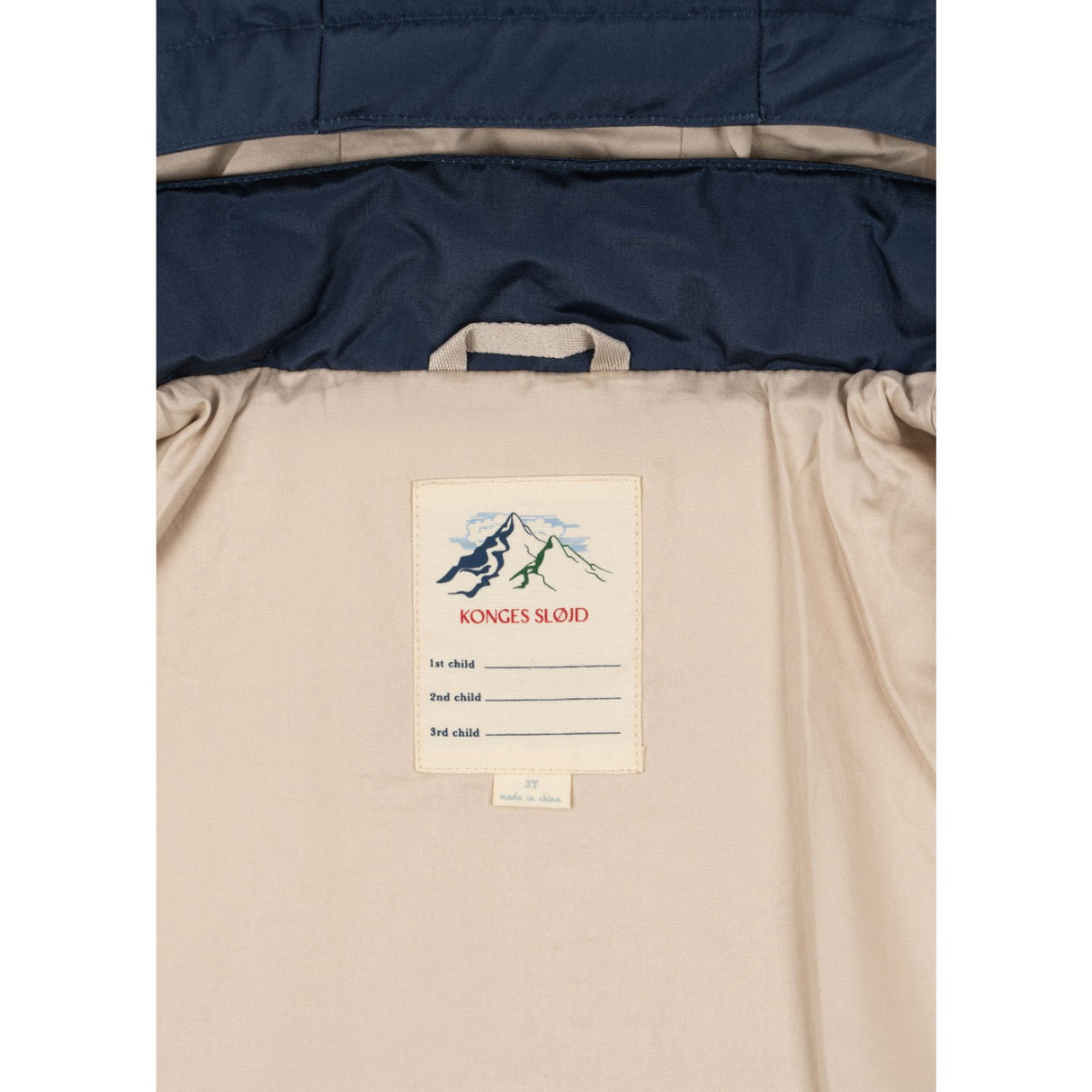 Konges Sløjd Mood Indigo Magnum Down Jakke Solid Grs