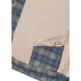 Konges Sløjd Laurel Blue Check Magnum Down Jakke Print Grs