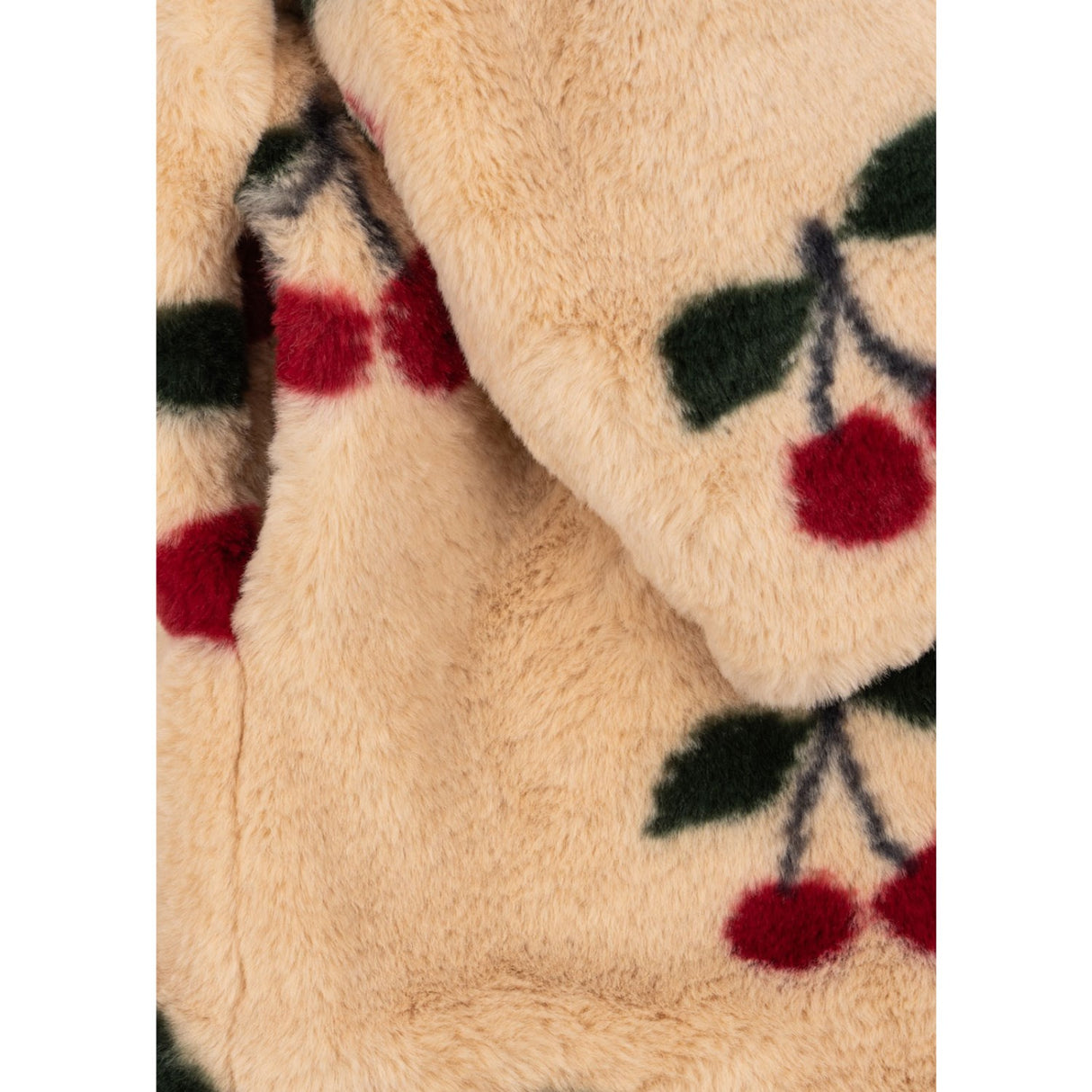 Konges Sløjd Ma Grande Cerise Fuzzie Frakke Grs