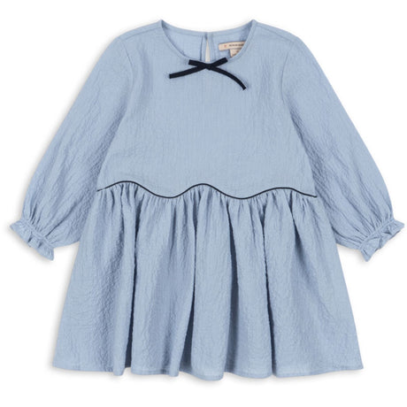 Konges Sløjd Blue Fog Ava Kjole GOTS