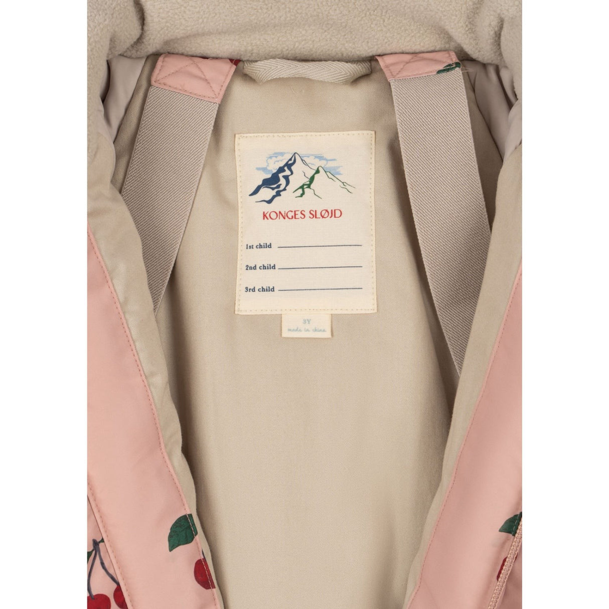 Konges Sløjd Ma Grande Cerise Blush Award Flyverdragt Grs